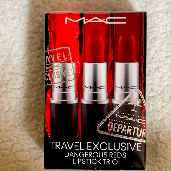 NEW! MAC REDS exclusive lipstick 💄 set - Lady Danger Ruby woo & chili 🌶